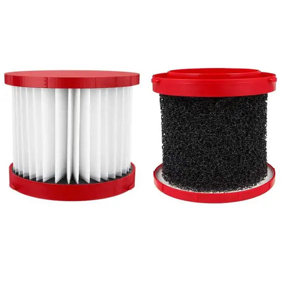 Milwaukee 49-90-1900HW 2 Piece HEPA and Foam Wet Filter Kit