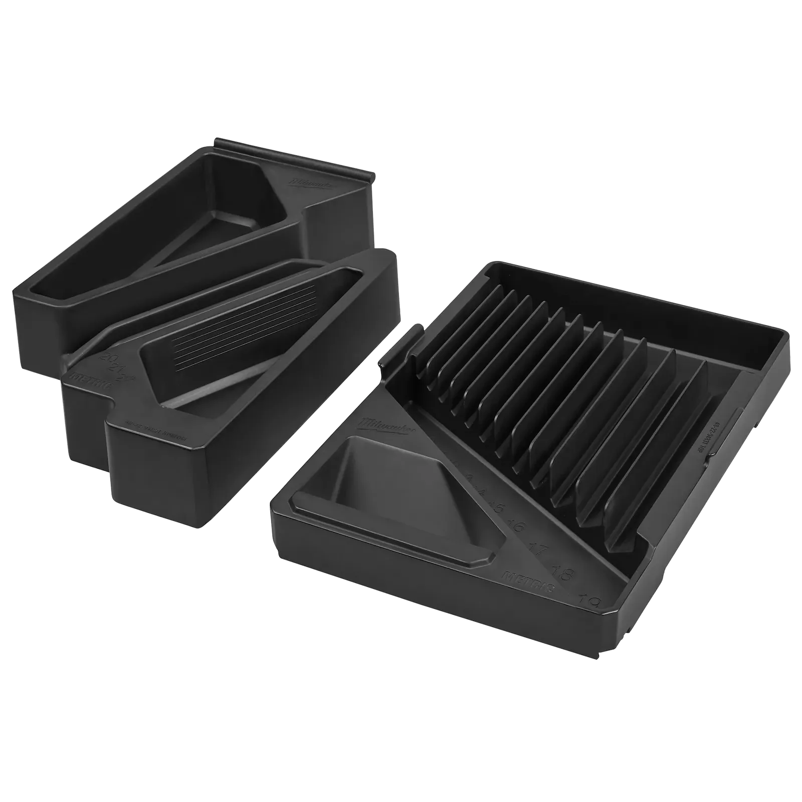 Milwaukee 48-22-9483T 15pc Metric Combination Wrench Trays