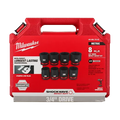 Milwaukee 49-66-7019 8PC SHOCKWAVE Impact 3/4" Drive Metric Standard 6pt Sockets