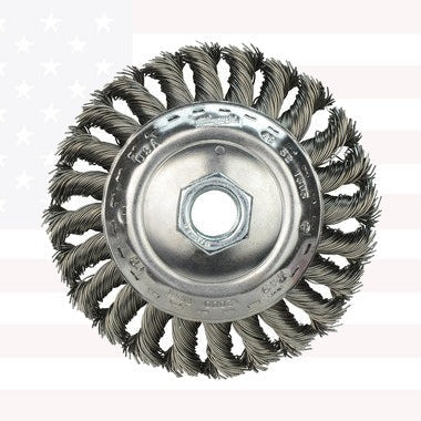 Milwaukee 48-52-1305 4" Bevel Knot Brush
