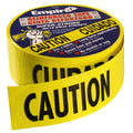 Milwaukee 76-0600 Yellow/Black Barricade Tape 3" x 500'