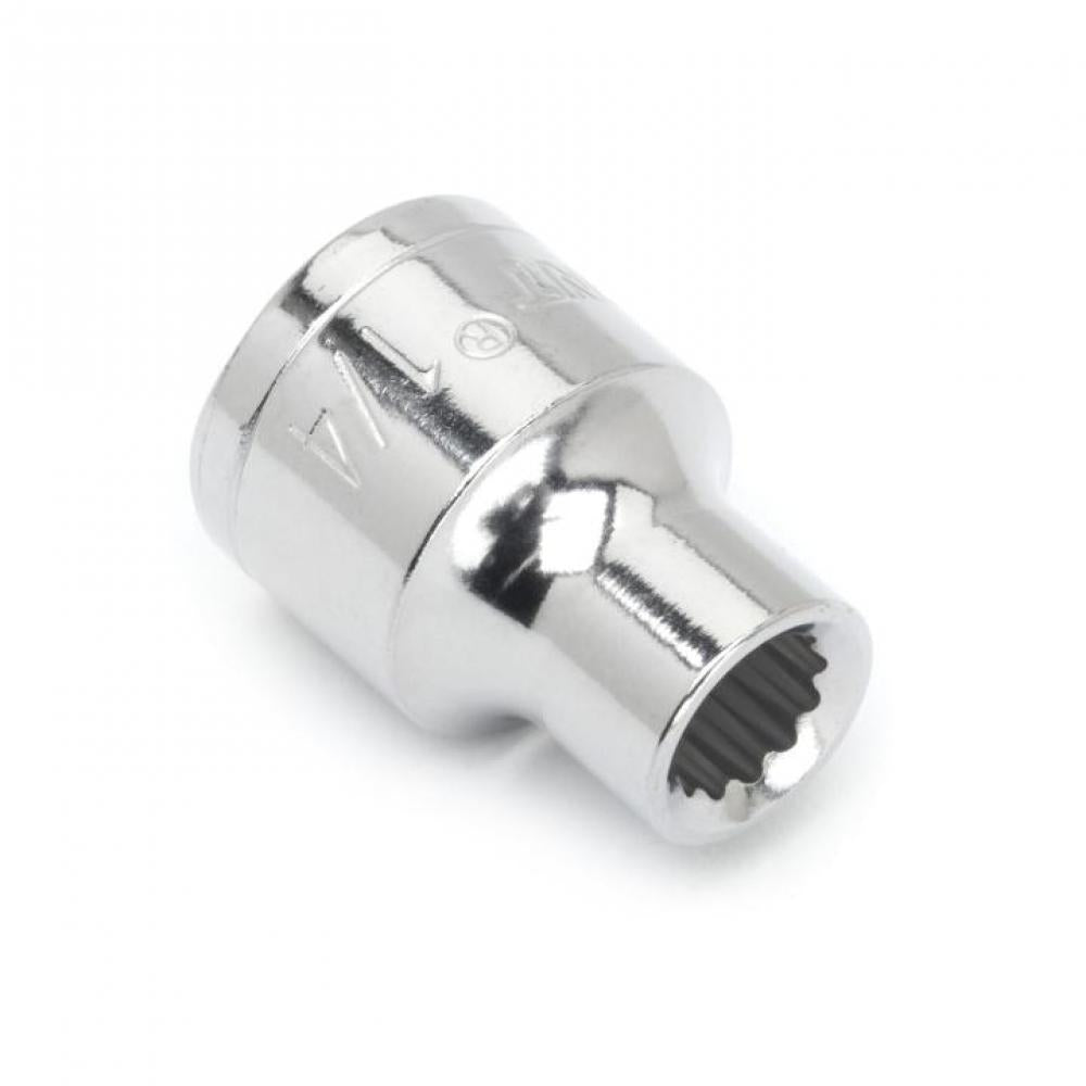 CRESCENT 3/8 in Drive 12 Point SAE Standard Socket, 1/4 in - GW CDS23N
