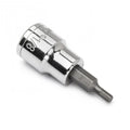 CRESCENT 3/8 in Drive SAE Hexagon Bit Socket, 1/8 in - GW CHBS0N