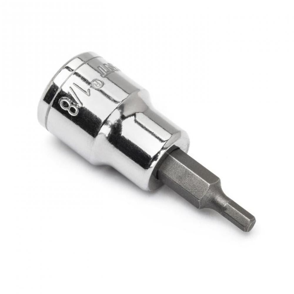 CRESCENT 3/8 in Drive SAE Hexagon Bit Socket, 1/8 in - GW CHBS0N