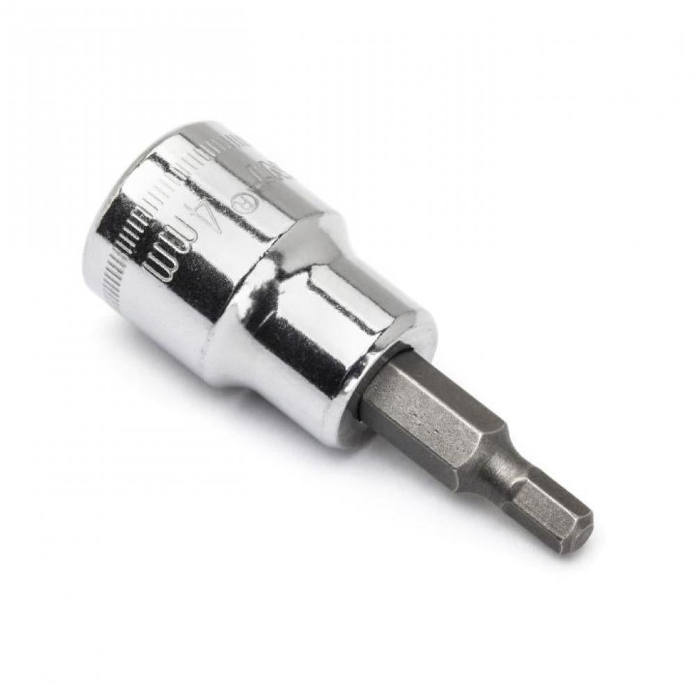CRESCENT 3/8 in Drive Metric Hexagon Bit Socket, 4mm - GW CHBS7N