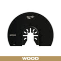 Milwaukee 49-25-1121 OPEN-LOK™ 3-1/2" HCS Wood Segmented Multi-Tool Blade