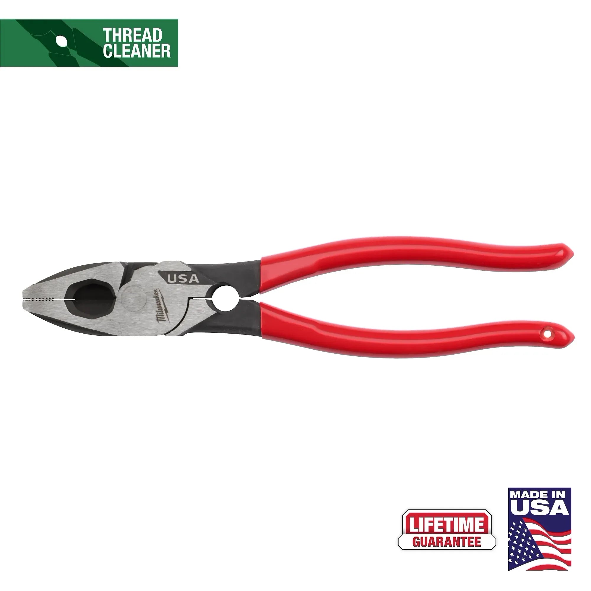 Milwaukee MT500T 9" Lineman's Pliers w/ Thread Cleaner