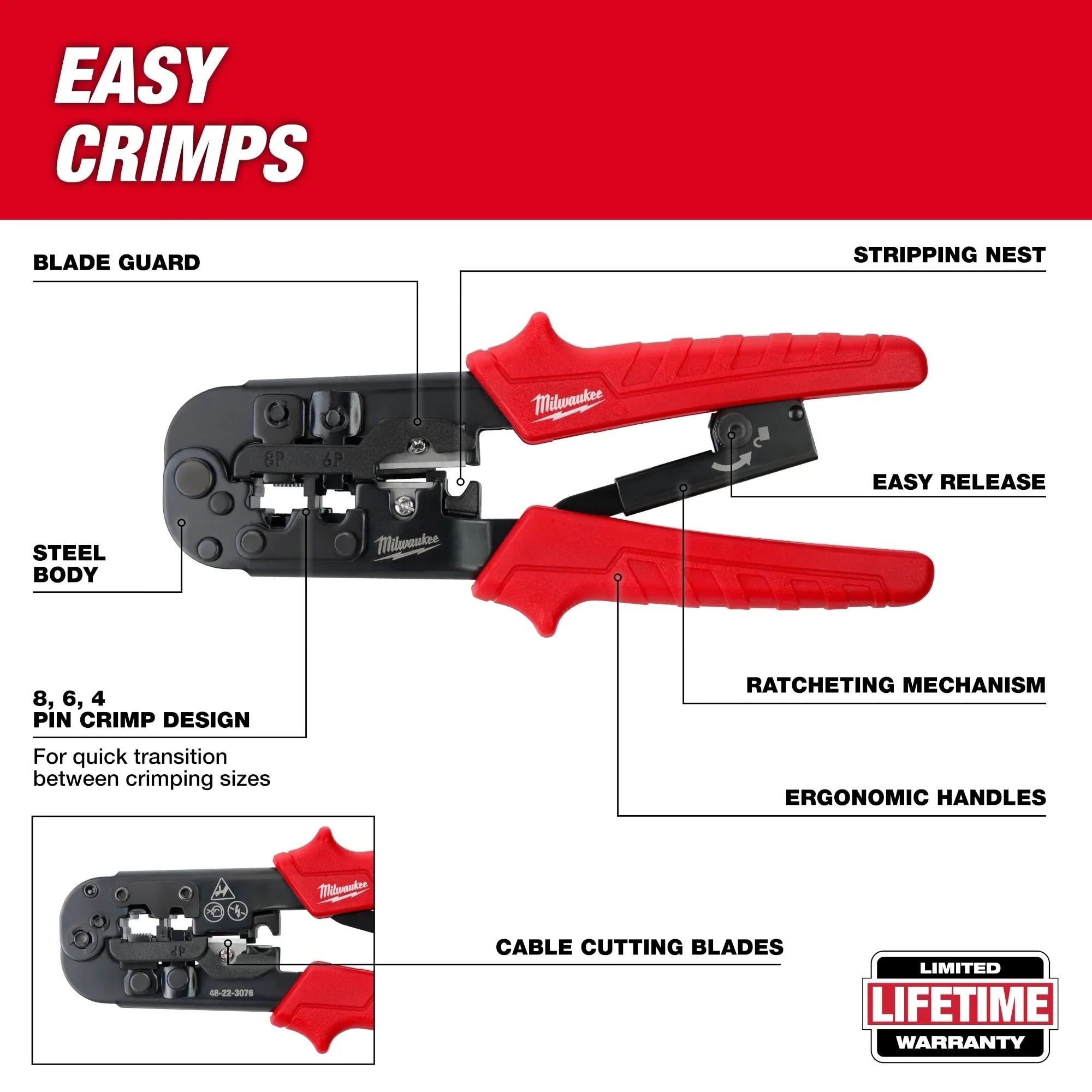 Milwaukee 48-22-8101 Twisted Pair Install Kit (Open Box)