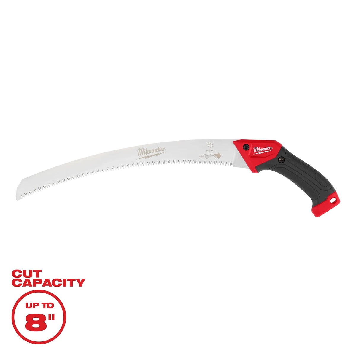 Milwaukee 48-22-9372 14" Steel Blade Pruning Saw w/ Reversible Scabbard