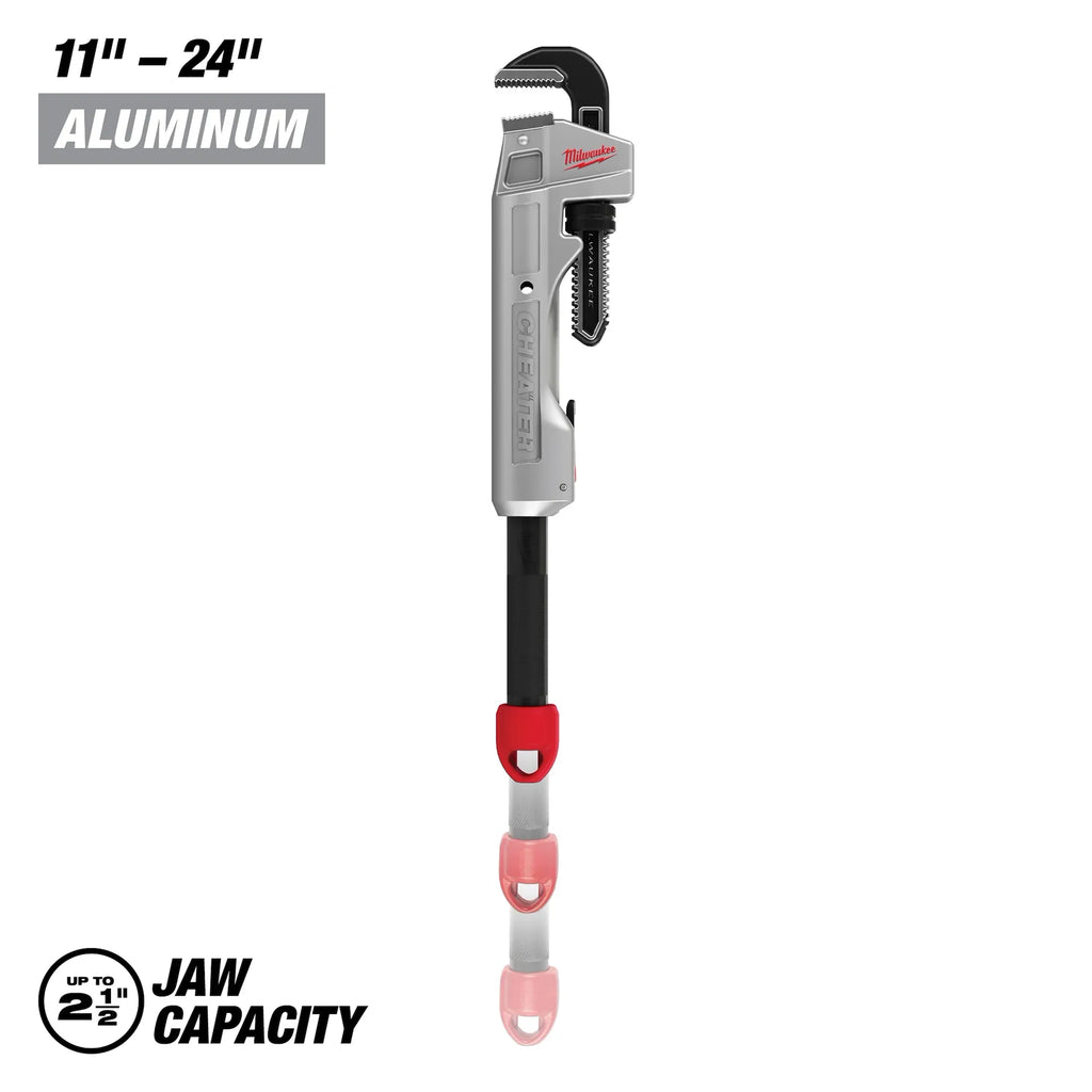 Milwaukee 48-22-7318 Aluminum Cheater Pipe Wrench