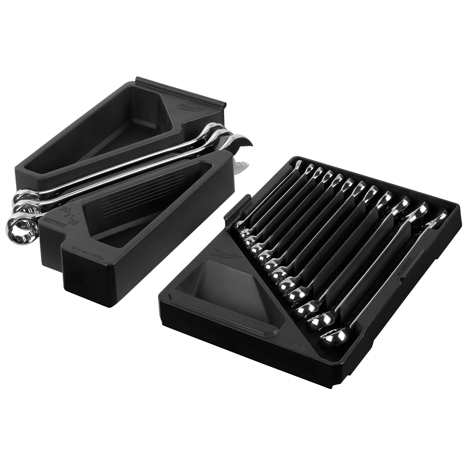 Milwaukee 48-22-9483T 15pc Metric Combination Wrench Trays