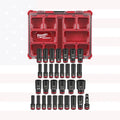 Milwaukee 49-66-6806 31PC SHOCKWAVE Impact Duty Socket 1/2” Drive Set with PACKOUT