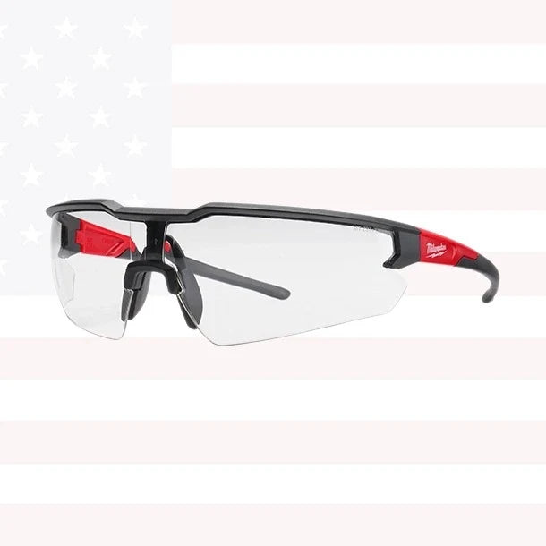 Milwaukee 48-73-2000  Safety Glasses with Clear Anti-Fog Lenses