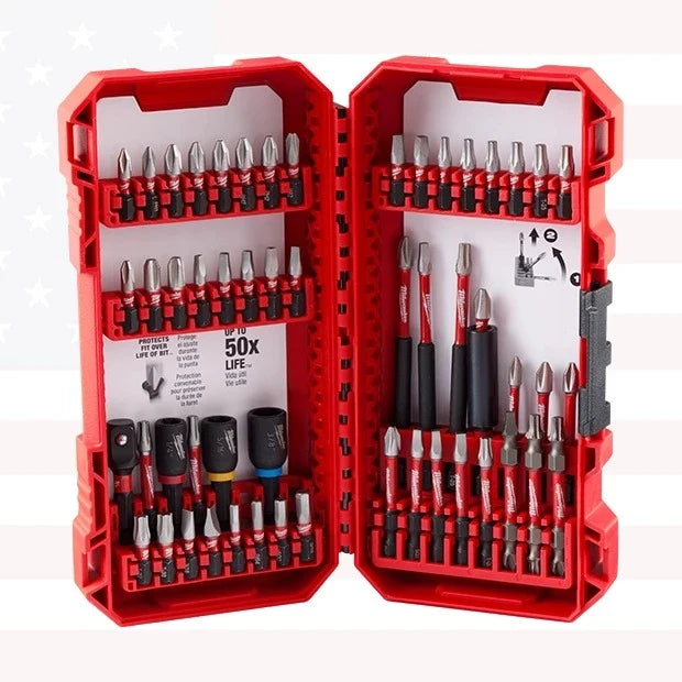 Milwaukee 48-32-4010 SHOCKWAVE Impact Duty Driver Bit Set - 54PC
