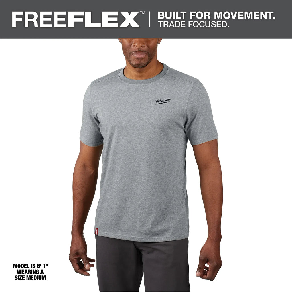 Milwaukee 603 FREEFLEX™ Hybrid Work Tee - Short Sleeve