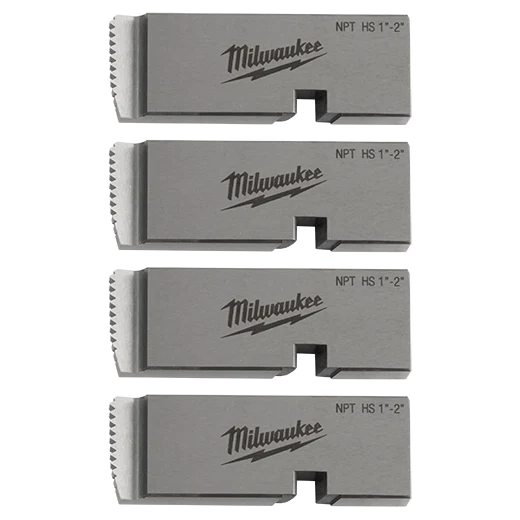 Milwaukee 48-36-1204 1" to 2" High Speed NPT Pipe Threading Dies