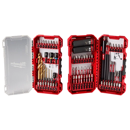 Milwaukee 48-32-4098 SHOCKWAVE Impact Duty Drill, Drive & Fasten Set – 75PC