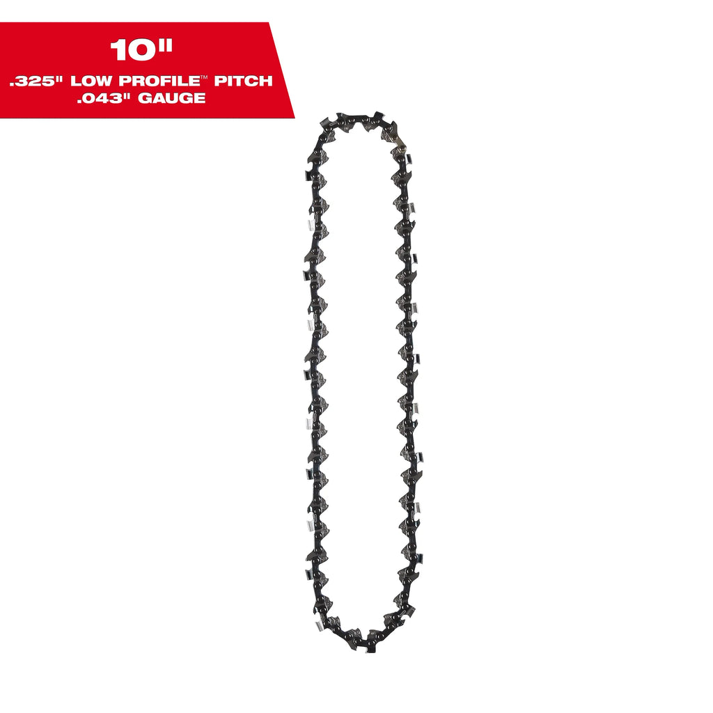 Milwaukee 49-16-2759 LOW PROFILE™ 10 in. Telescoping Pole Saw Chain