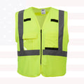 Milwaukee 48-73-5024 Class 2 High Visibility Yellow Safety Vest - 4XL/5XL
