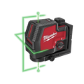 Milwaukee 3522-21 Green Cross Line & Plumb Points Laser