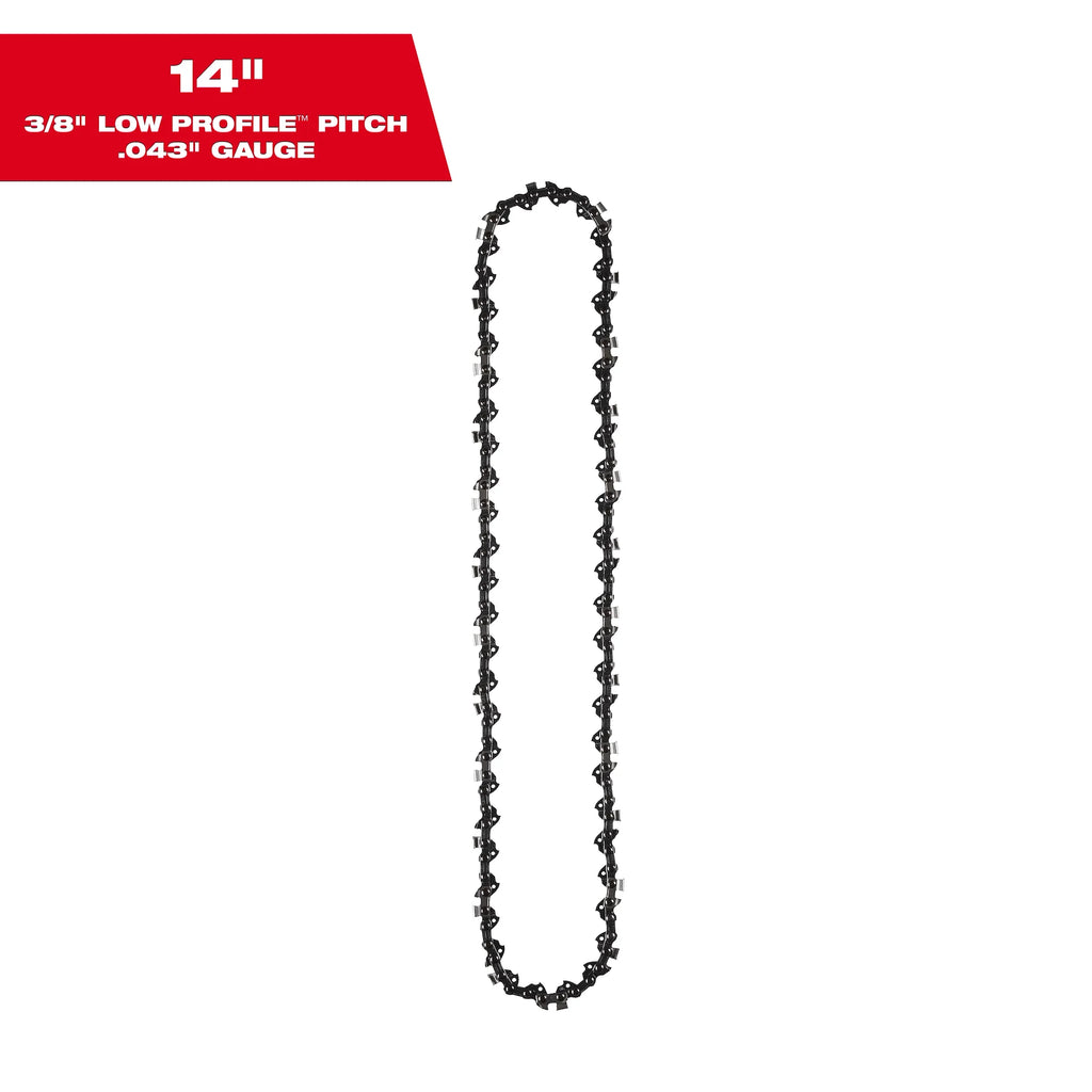 Milwaukee 49-16-2749 14 in. Chainsaw Chain with 52 Drive Links