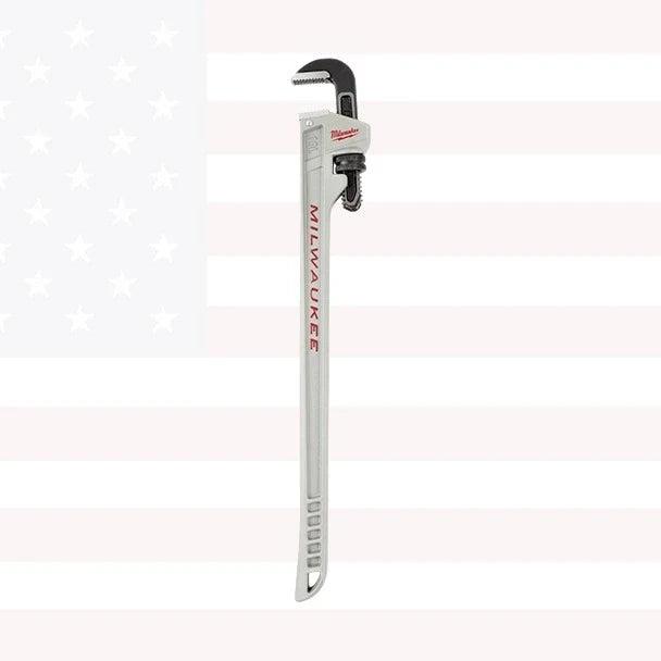 Milwaukee 48-22-7213 10 in. Aluminum Pipe Wrench with Power Length Handle