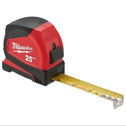 Milwaukee 48-22-6625 25ft Compact Tape Measure