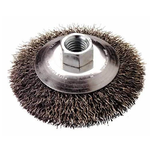 Milwaukee 48-52-1325 4" Bevel Crimped Brush - Carbon Steel
