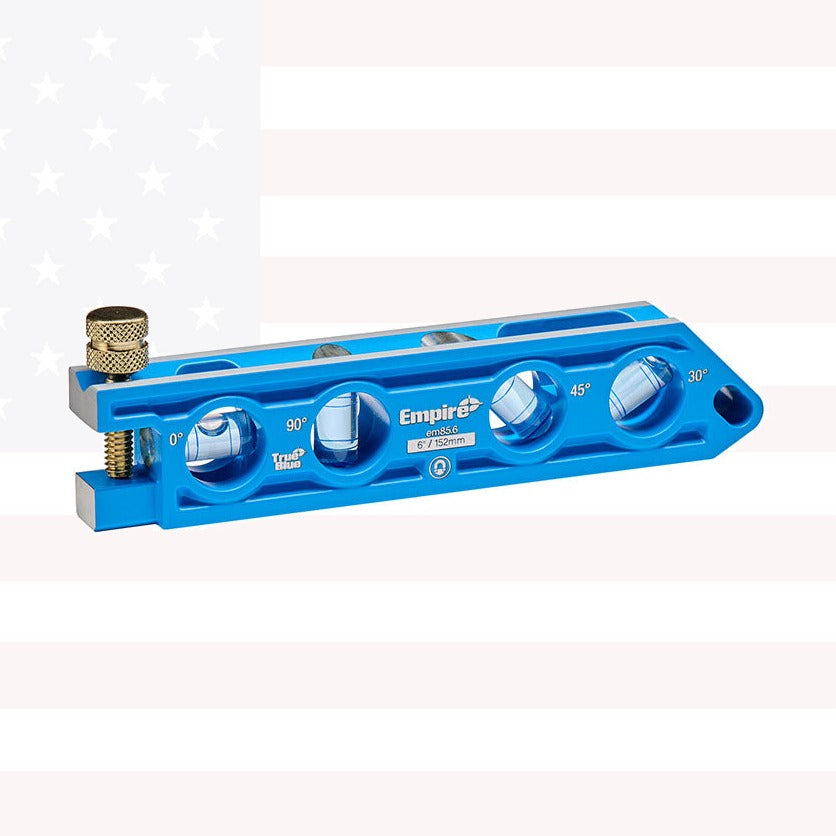 Empire EM85.6 6in. True Blue Die Cast Torpedo Level