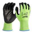 Milwaukee 48-73-8923B 12PK High Vis Cut Level 2 Polyurethane Dipped Gloves - XL