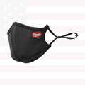 Milwaukee 48-73-4239 L/XL Black 3-Layer Reusable Performance Face Mask (3-Pack)