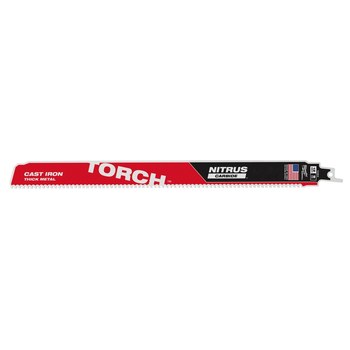Milwaukee 48-00-5263 12" 8 TPI TORCH SAWZALL Cast Iron Blade