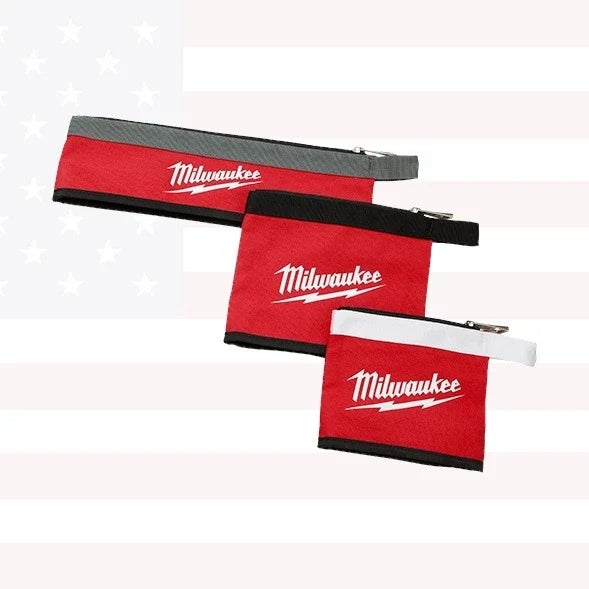 Milwaukee 48-22-8183 3PC Multi-Size Zipper Pouches