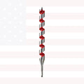 Milwaukee 48-13-6370 1-3/8" x 18" Ship Auger Bit