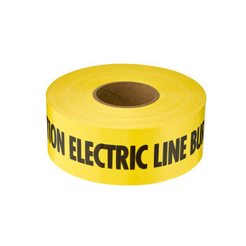 Milwaukee 22-202 SHIELDTEC Yellow/Black Non-Detectable Tape 3" x 1000'