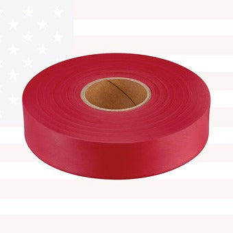 Empire 77-067 Red Flagging Tape - 1" Width x 600' Length