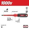 Milwaukee 48-22-2241 #1 ECX 4 in. 1000V Insulated Screwdriver