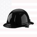Milwaukee 48-73-1231 BOLT Black Full Brim Vented Hard Hat w/ 6pt Ratcheting Suspension (USA) - Type 1, Class C
