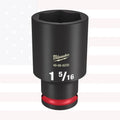 Milwaukee 49-66-6235 Impact Socket 1/2" Drive 1 5/16" Deep 6 Point