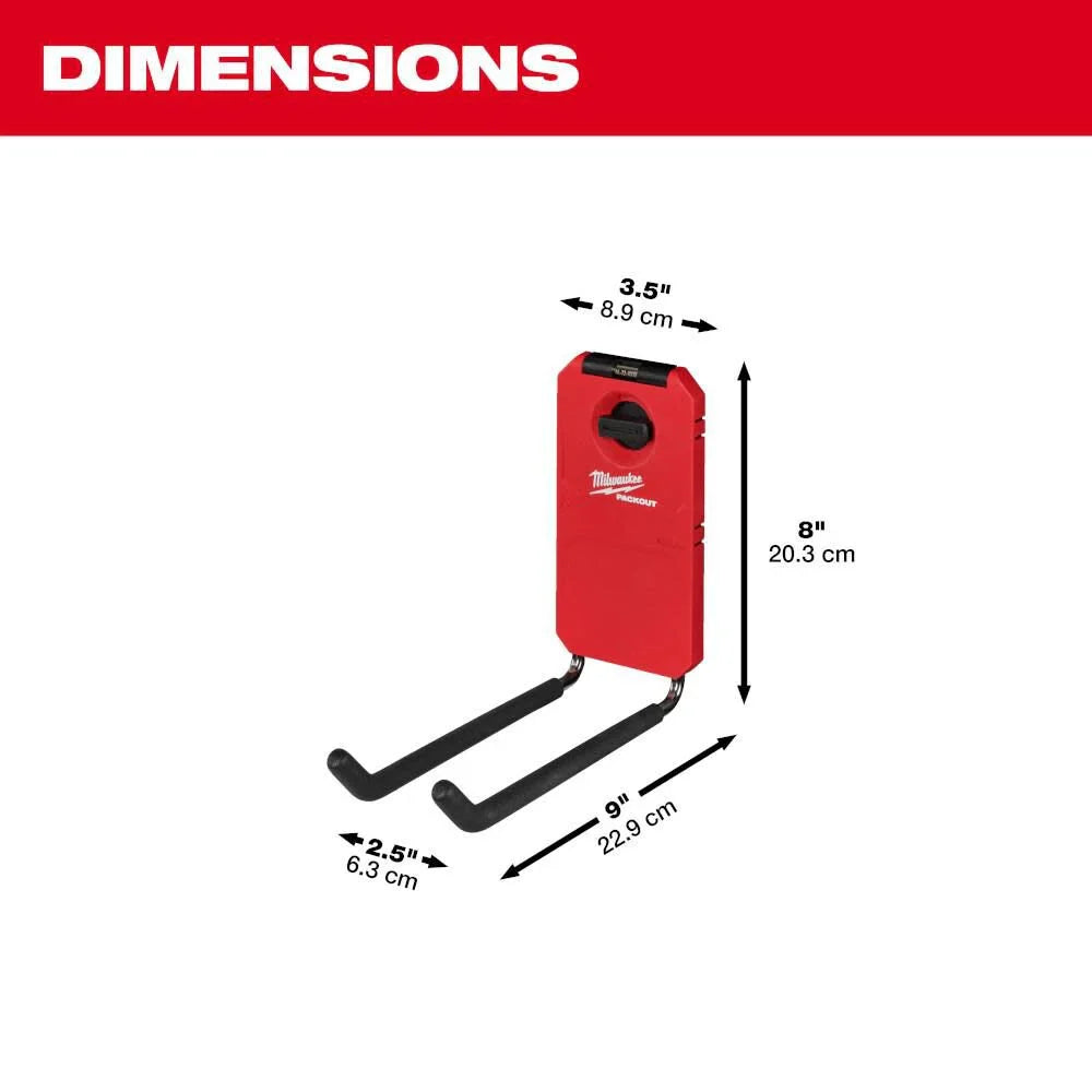 Milwaukee 48-22-8330 PACKOUT Shop Storage 9" Straight Hook