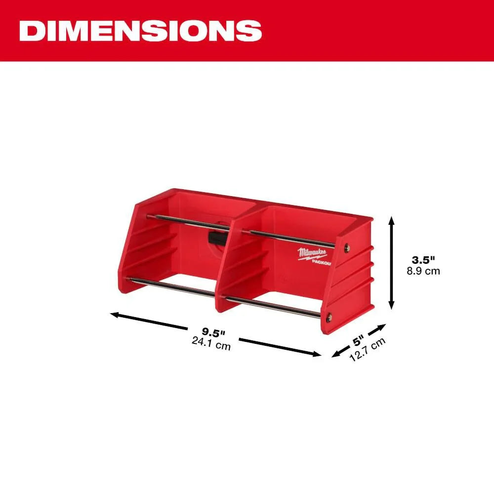 Milwaukee 48-22-8340 PACKOUT Shop Storage Tool Rack