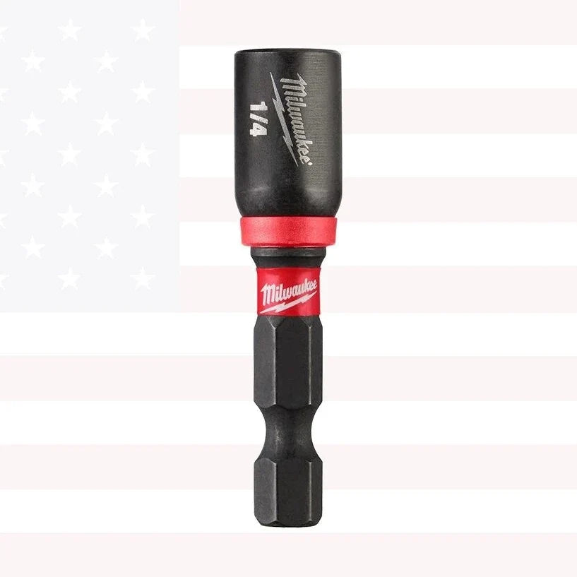 Milwaukee 49-66-4502 SHOCKWAVE 1-7/8 in. Magnetic Nut Driver 1/4 in.