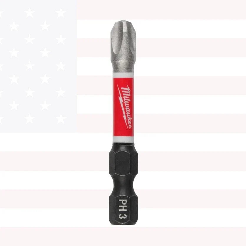 Milwaukee 48-32-4463 SHOCKWAVE 2 in. Impact Phillips #3 Power Bit
