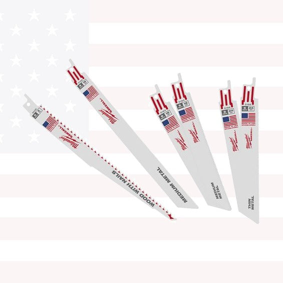 Milwaukee 49-22-1306 SAWZALL General Purpose 6 Piece Blade Set