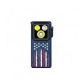 OLIGHT Oclip Ultra EDC Light with Flood, Spot, and UV Modes - Stars and Stripes Edition