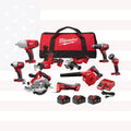 Milwaukee 2695-29P M18 Cordless 9 Tool Combo Kit