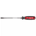 Milwaukee MT209 8 in. x 3/8 in. Slotted Flat Head Screwdriver with Cushion Grip