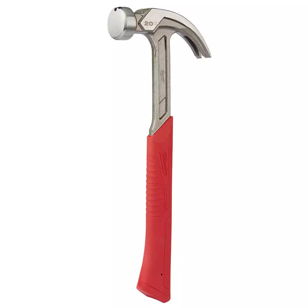 Milwaukee 48-22-9080 20oz Curved Claw Smooth Face Hammer