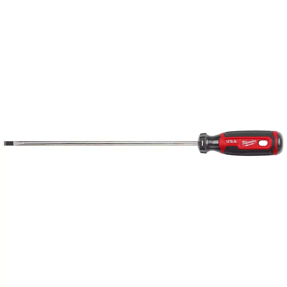 Milwaukee MT214 10 in. x 1/4 in. Cabinet Screwdriver with Cushion Grip