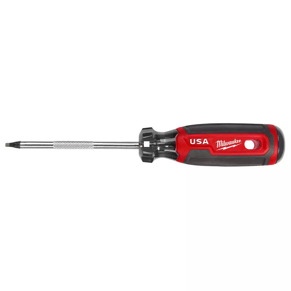 Milwaukee MT218 4 in. #2 Square Screwdriver with Cushion Grip